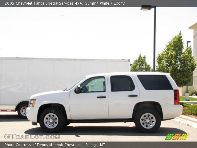 2009 Chevrolet Tahoe Special Services 4x4 in Summit White
