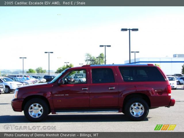 2005 Cadillac Escalade ESV AWD in Red E