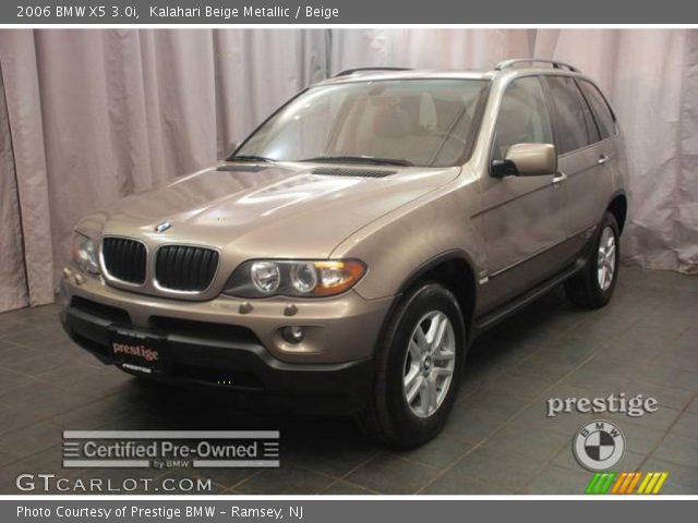 2006 BMW X5 3.0i in Kalahari Beige Metallic