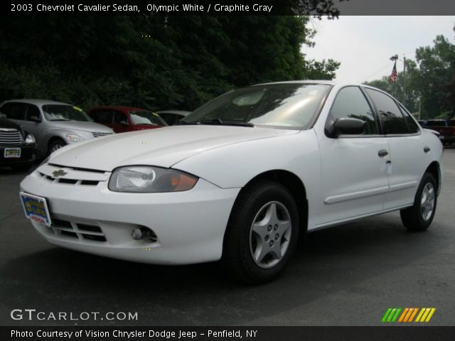 2003 Chevrolet Cavalier Sedan in Olympic White