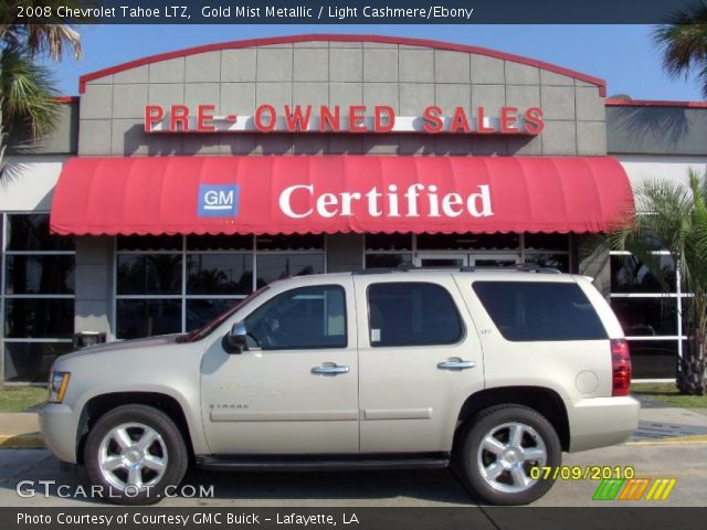 2008 Chevrolet Tahoe LTZ in Gold Mist Metallic