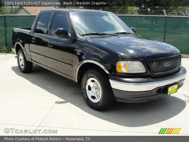 2001 Ford F150 XLT SuperCrew in Black