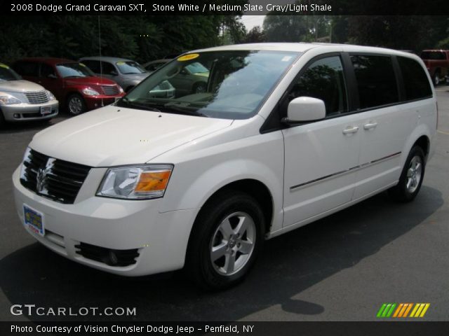 2008 Dodge Grand Caravan SXT in Stone White