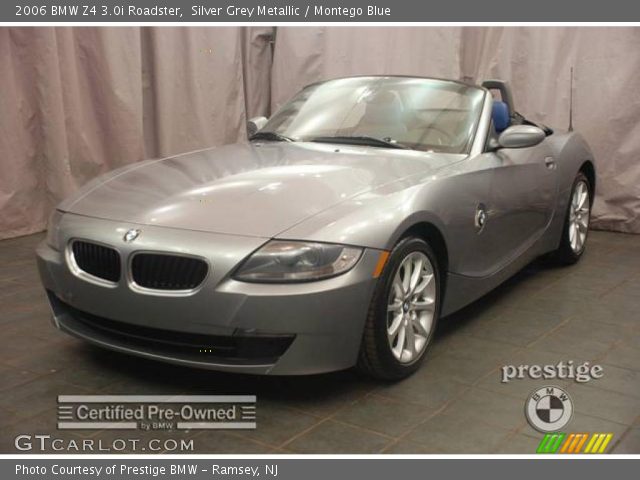 2006 BMW Z4 3.0i Roadster in Silver Grey Metallic