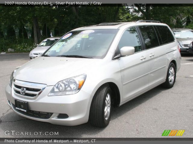 2007 Honda Odyssey EX-L in Silver Pearl Metallic