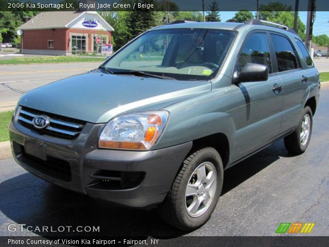 2006 Kia Sportage LX in Royal Jade Green