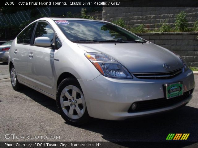 2008 Toyota Prius Hybrid Touring in Classic Silver Metallic