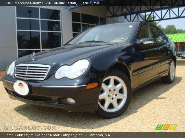 2003 Mercedes-Benz C 240 4Matic Sedan in Black