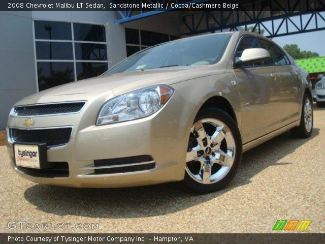 2008 Chevrolet Malibu LT Sedan in Sandstone Metallic
