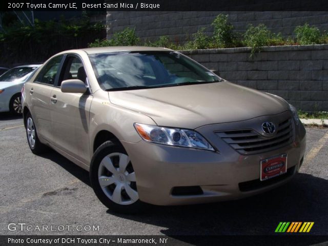 2007 Toyota Camry LE in Desert Sand Mica