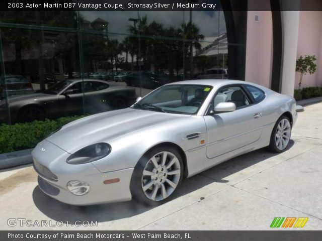 2003 Aston Martin DB7 Vantage Coupe in Stronsay Silver