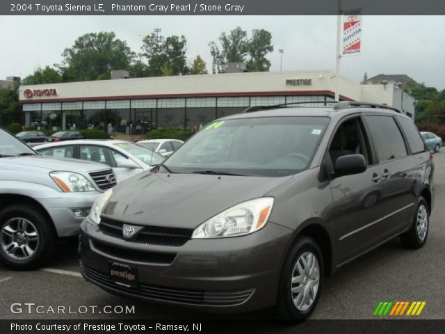 2004 Toyota Sienna LE in Phantom Gray Pearl