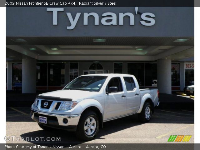 2009 Nissan Frontier SE Crew Cab 4x4 in Radiant Silver