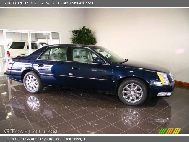 2008 Cadillac DTS Luxury in Blue Chip