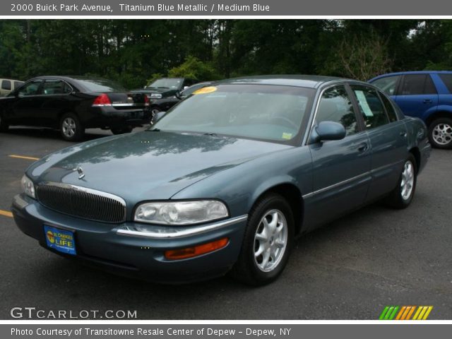 2000 Buick Park Avenue  in Titanium Blue Metallic