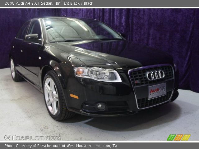2008 Audi A4 2.0T Sedan in Brilliant Black