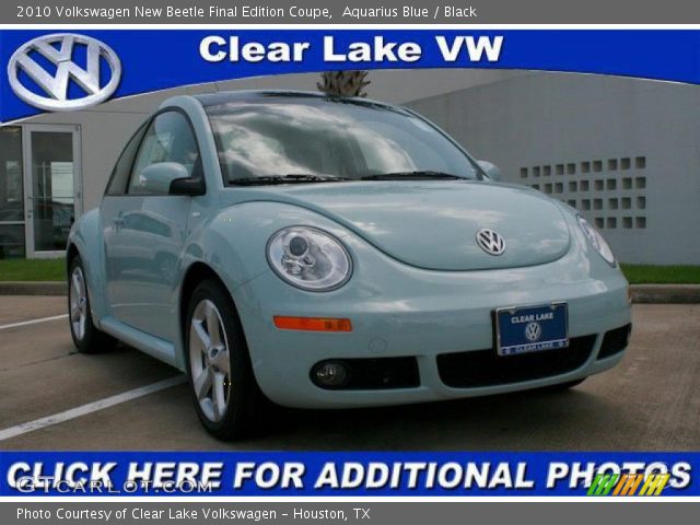 2010 Volkswagen New Beetle Final Edition Coupe in Aquarius Blue