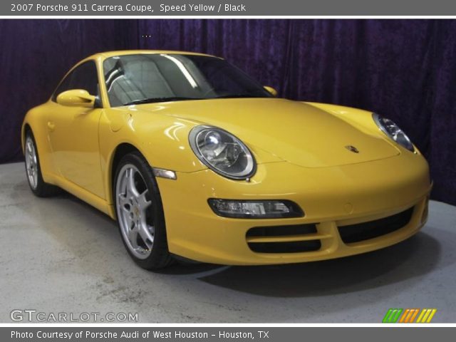 2007 Porsche 911 Carrera Coupe in Speed Yellow