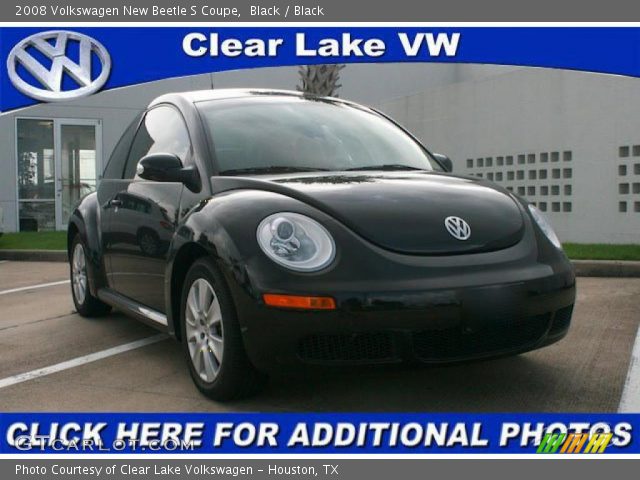 2008 Volkswagen New Beetle S Coupe in Black