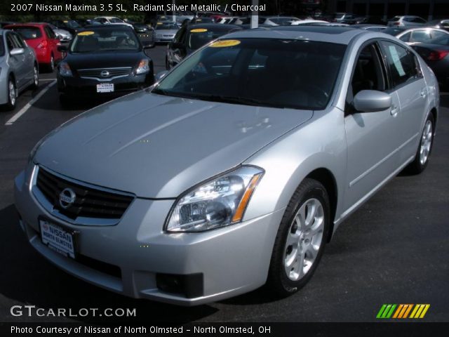 2007 Nissan Maxima 3.5 SL in Radiant Silver Metallic