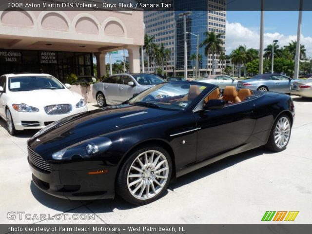 2008 Aston Martin DB9 Volante in Onyx Black