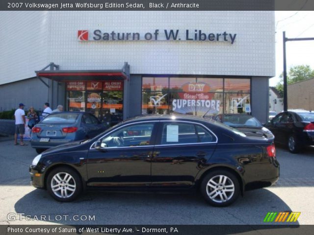 2007 Volkswagen Jetta Wolfsburg Edition Sedan in Black
