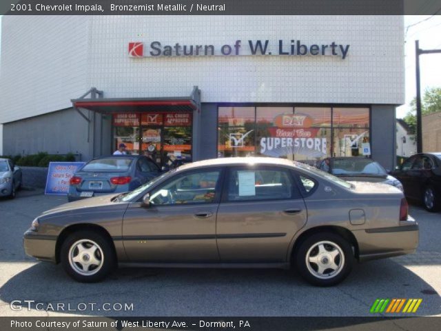 2001 Chevrolet Impala  in Bronzemist Metallic
