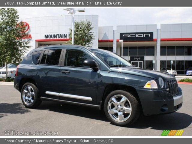 2007 Jeep Compass Limited in Steel Blue Metallic