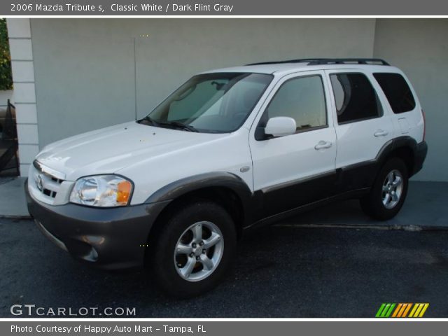 2006 Mazda Tribute s in Classic White