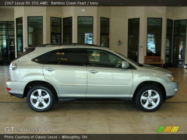 2007 Lexus RX 350 AWD in Bamboo Green Pearl