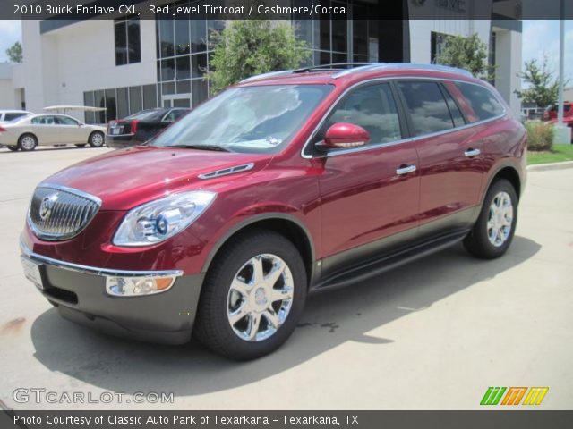 2010 Buick Enclave CXL in Red Jewel Tintcoat