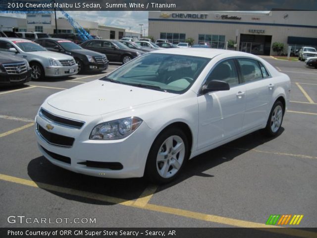 2010 Chevrolet Malibu LS Sedan in Summit White
