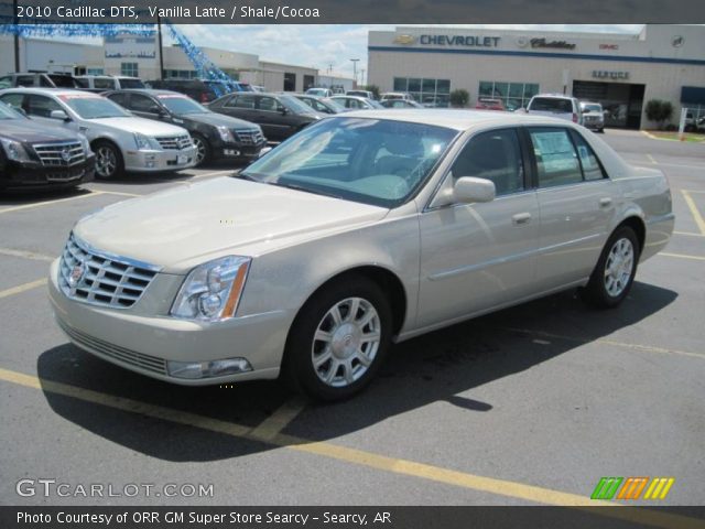 2010 Cadillac DTS  in Vanilla Latte
