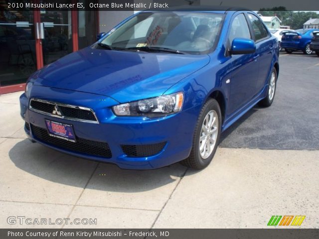 2010 Mitsubishi Lancer ES in Octane Blue Metallic