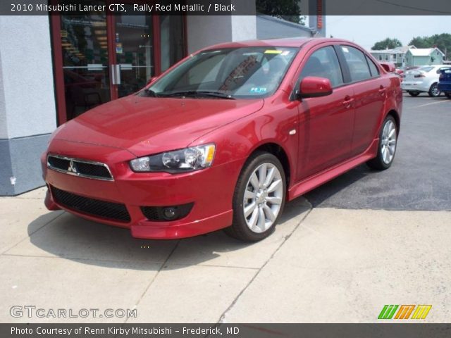 2010 Mitsubishi Lancer GTS in Rally Red Metallic