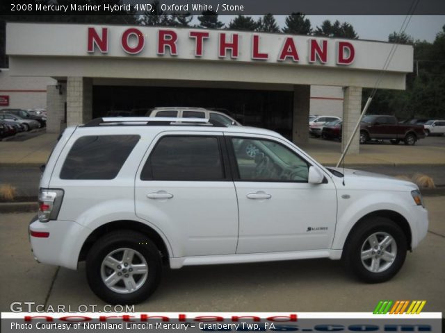 2008 Mercury Mariner Hybrid 4WD in Oxford White