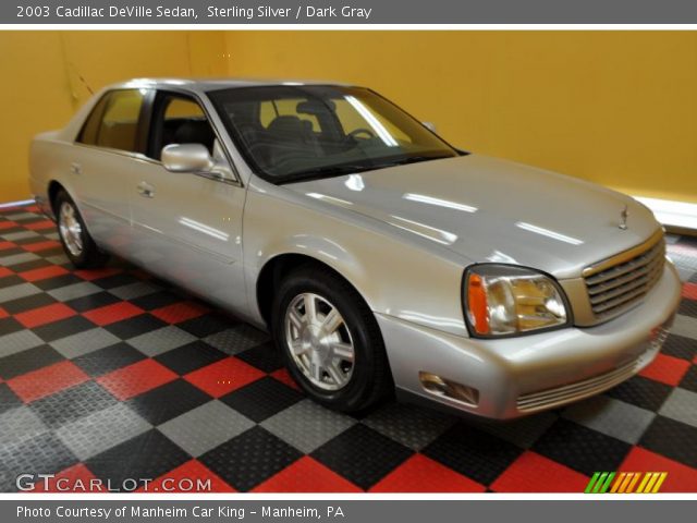 2003 Cadillac DeVille Sedan in Sterling Silver