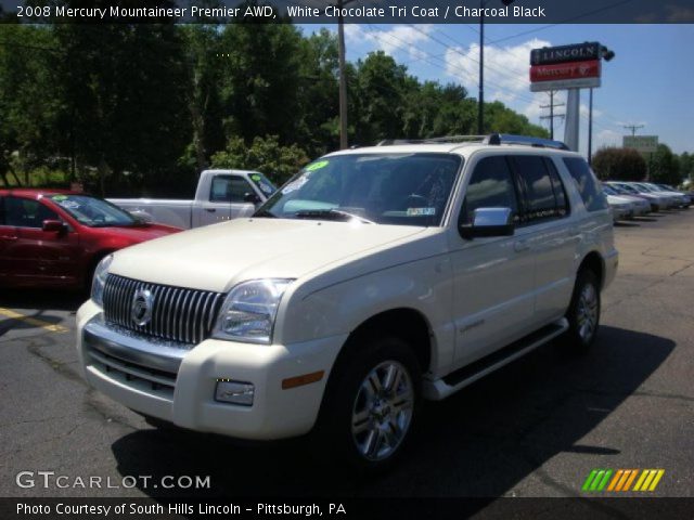 2008 Mercury Mountaineer Premier AWD in White Chocolate Tri Coat