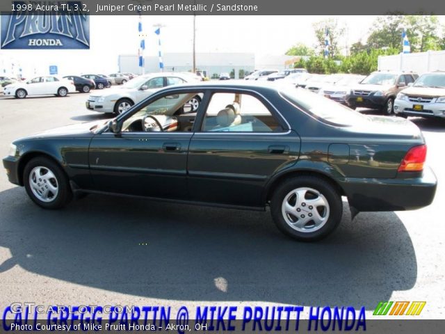 1998 Acura TL 3.2 in Juniper Green Pearl Metallic
