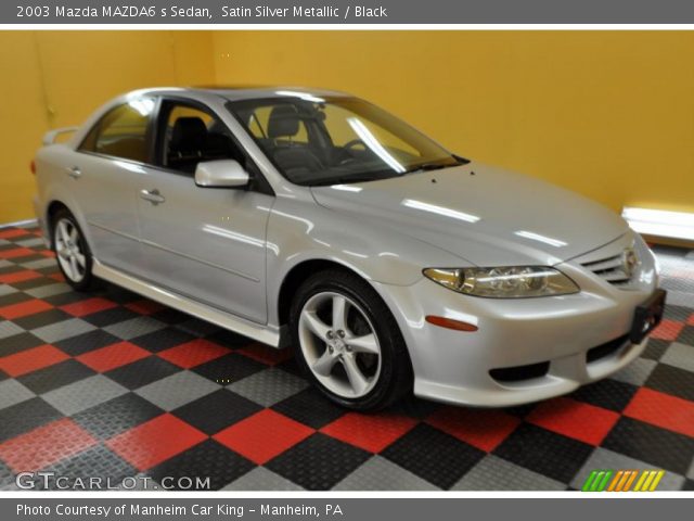 2003 Mazda MAZDA6 s Sedan in Satin Silver Metallic