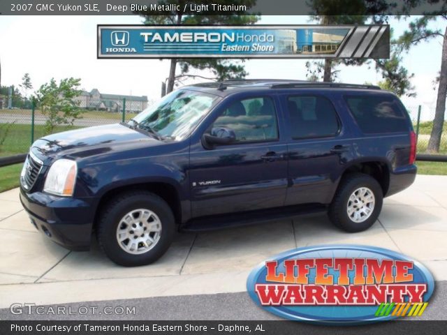 2007 GMC Yukon SLE in Deep Blue Metallic