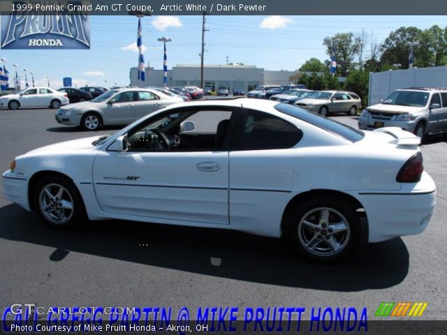 1999 Pontiac Grand Am GT Coupe in Arctic White