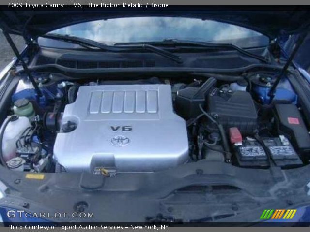 2009 Toyota Camry LE V6 in Blue Ribbon Metallic