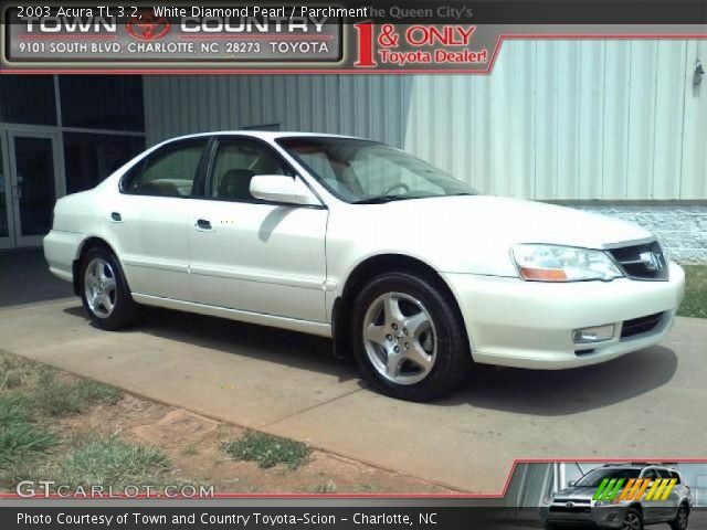 2003 Acura TL 3.2 in White Diamond Pearl