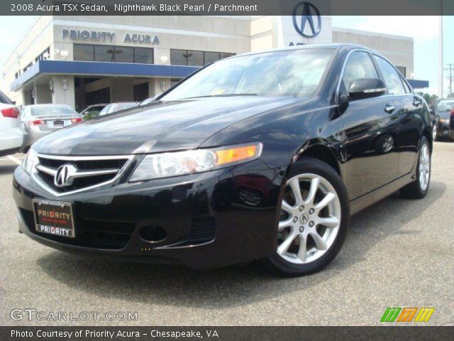 2008 Acura TSX Sedan in Nighthawk Black Pearl
