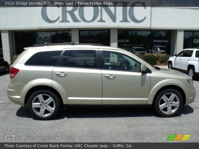 2010 Dodge Journey SXT in White Gold