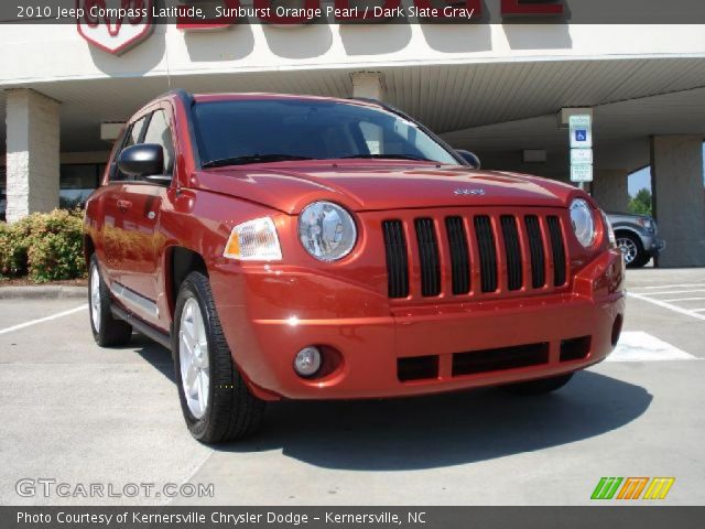 2010 Jeep Compass Latitude in Sunburst Orange Pearl