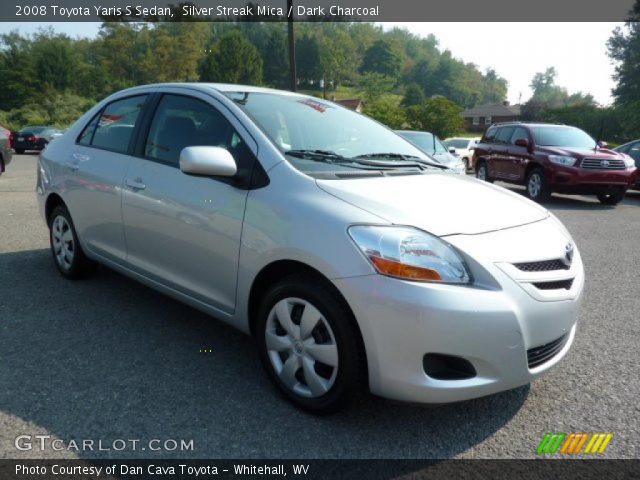 2008 Toyota Yaris S Sedan in Silver Streak Mica