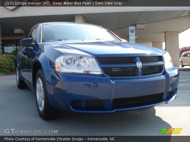 2010 Dodge Avenger SXT in Deep Water Blue Pearl