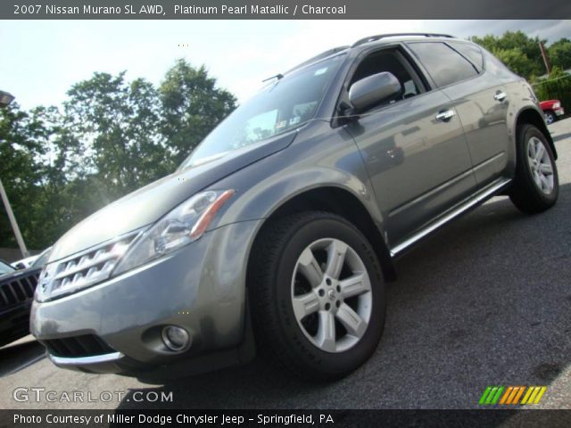 2007 Nissan Murano SL AWD in Platinum Pearl Matallic